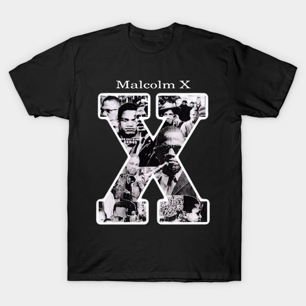 Malcolm X T-Shirt by Gemini Chronicles